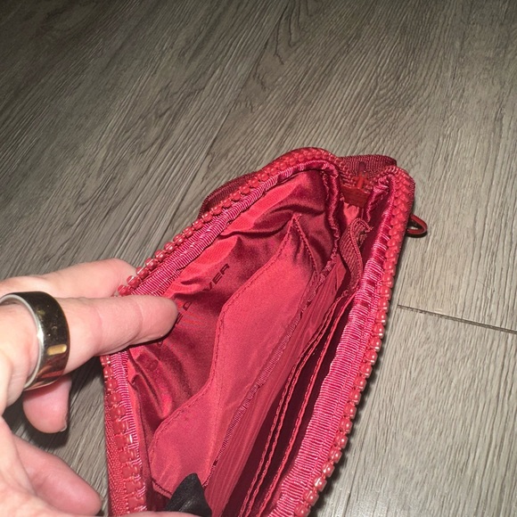 DAGNE DOVER x SEPHORA Limited Edition Mara Phone Sling Crossbody Burgundy Bag - Picture 9 of 9